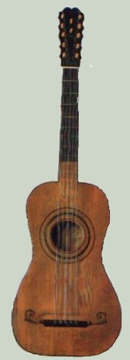 Guitarra Salomón, París 1760