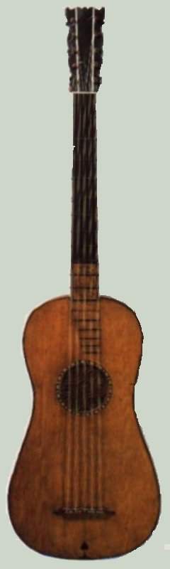 Guitarra Stradivarius de cinco órdenes, 1680